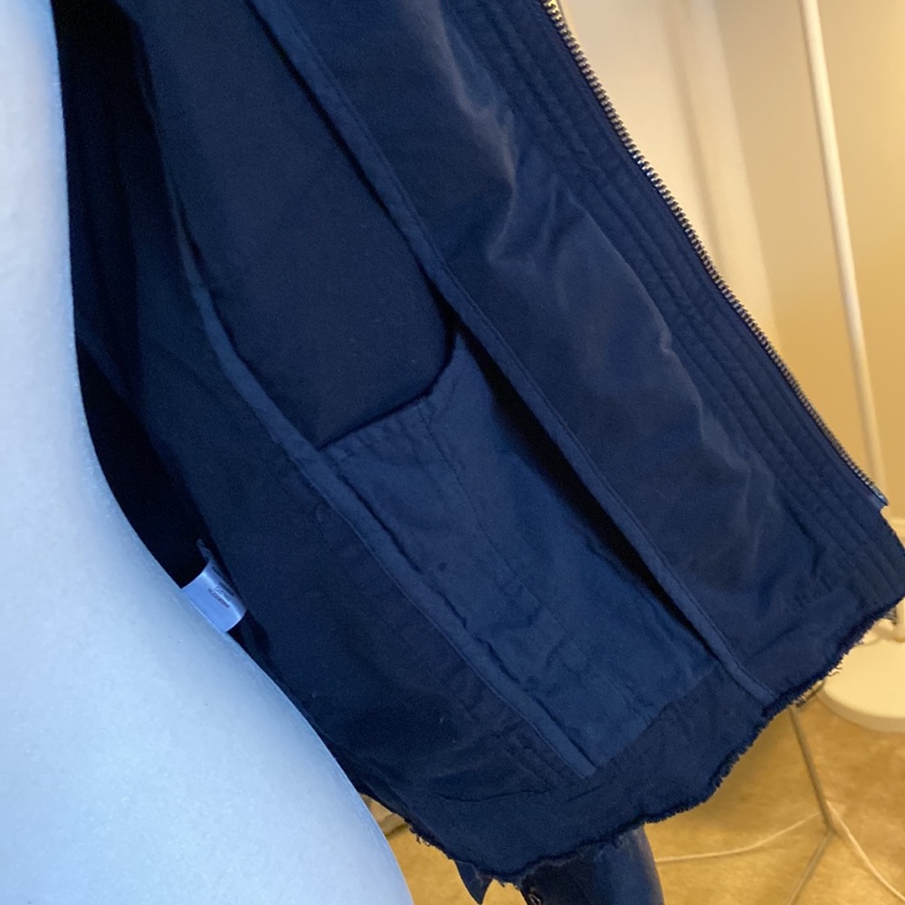 Hinge Euc Zipper Jacket With Raw Hem - image 3